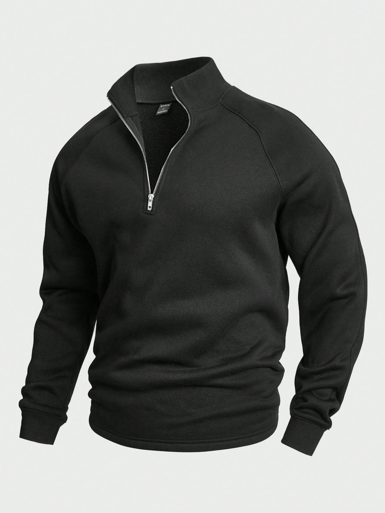 Kelvin - Stylish Zip High Neck Sweater