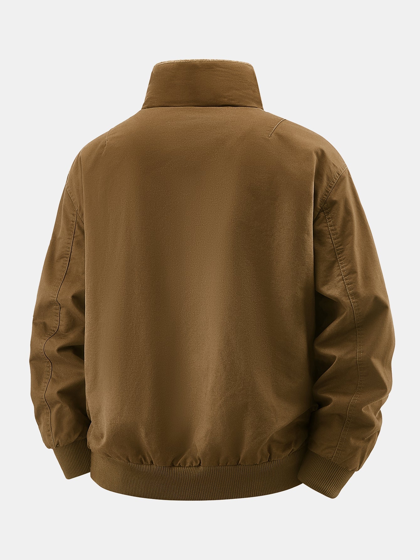 Donny - Lined Zip Up Chino Bomber Jacket