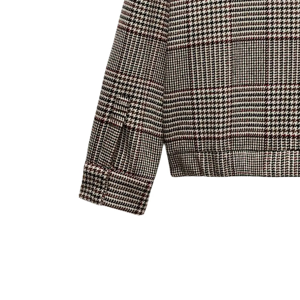 Lattice - Checkered Pilot Coat