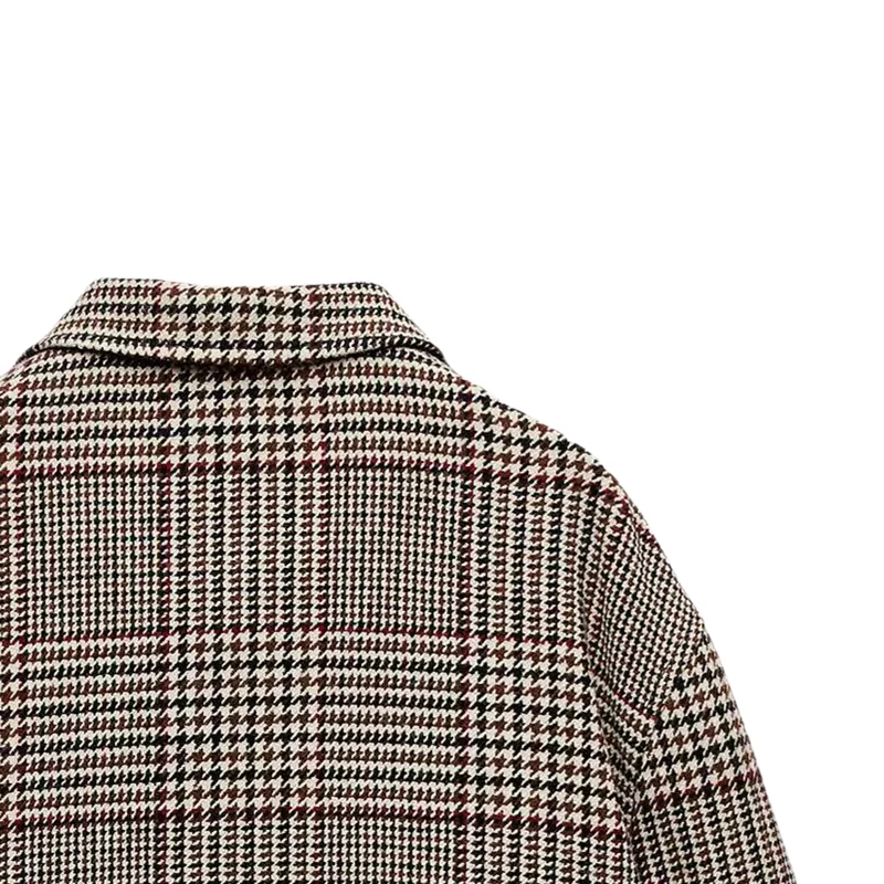 Lattice - Checkered Pilot Coat
